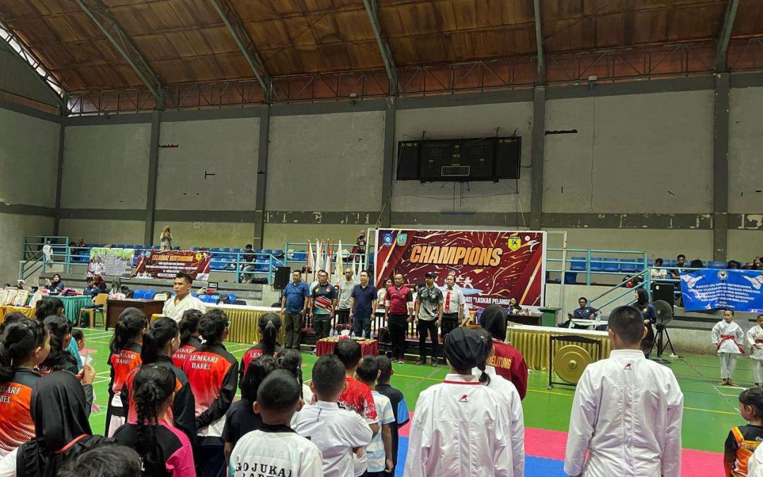 Open Tournament dan Festival Karate Laskar Pelangi se-Bangka Belitung Tahun 2025