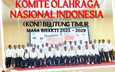 Pengukuhan & Pelantikan KONI Belitung Timur Masa Bakti 2025-2029
