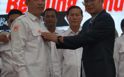 KETUA KONI BABEL MELANTIK PENGURUS KONI BELTIM 2025-2029